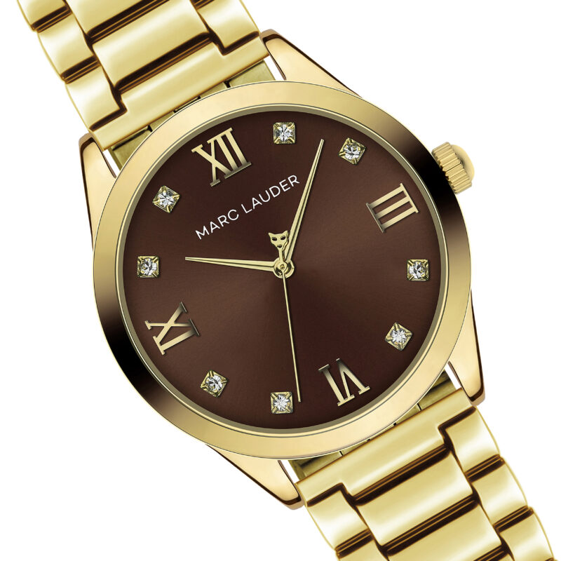 Marrakech  Brown sunray  Link  Stainless steel - Image 3