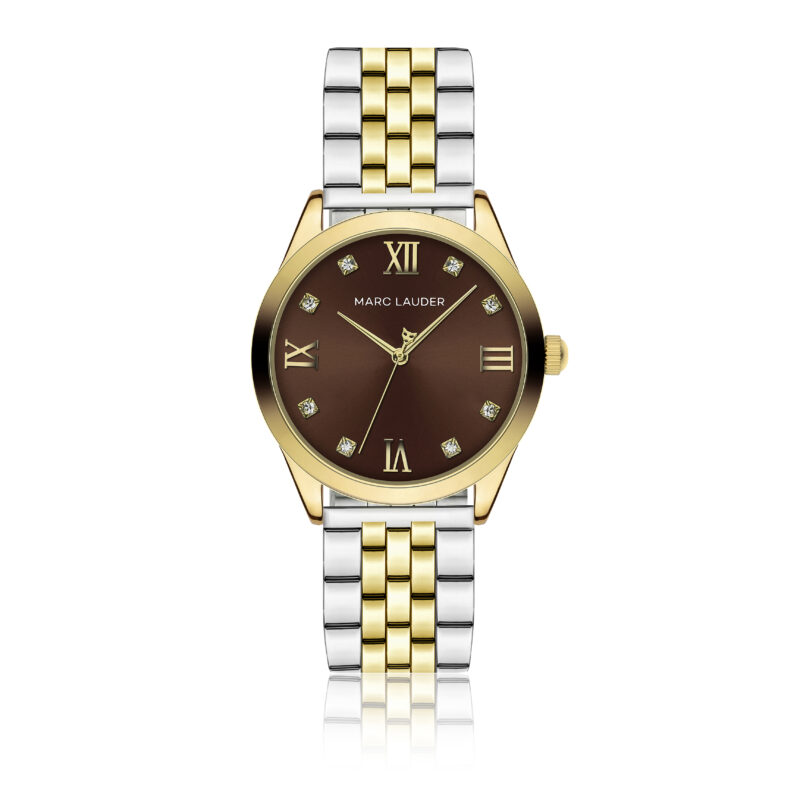 Marrakech  Brown sunray  Link  Stainless steel
