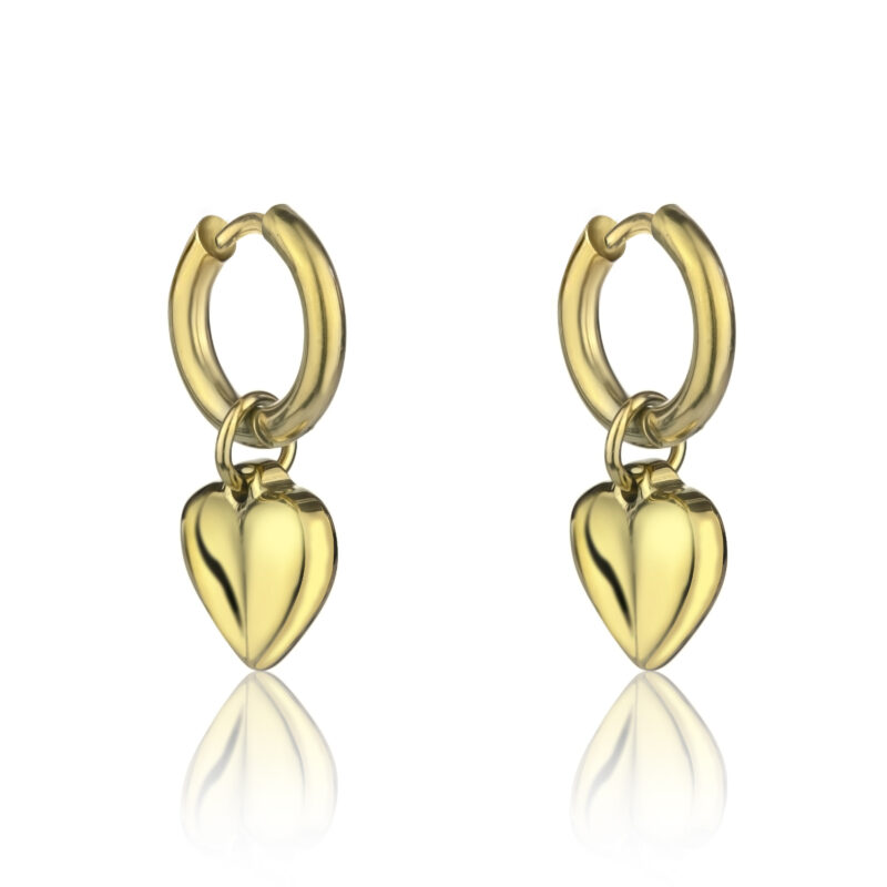 Viterbo Earrings  Gold Stainless steel - Image 6