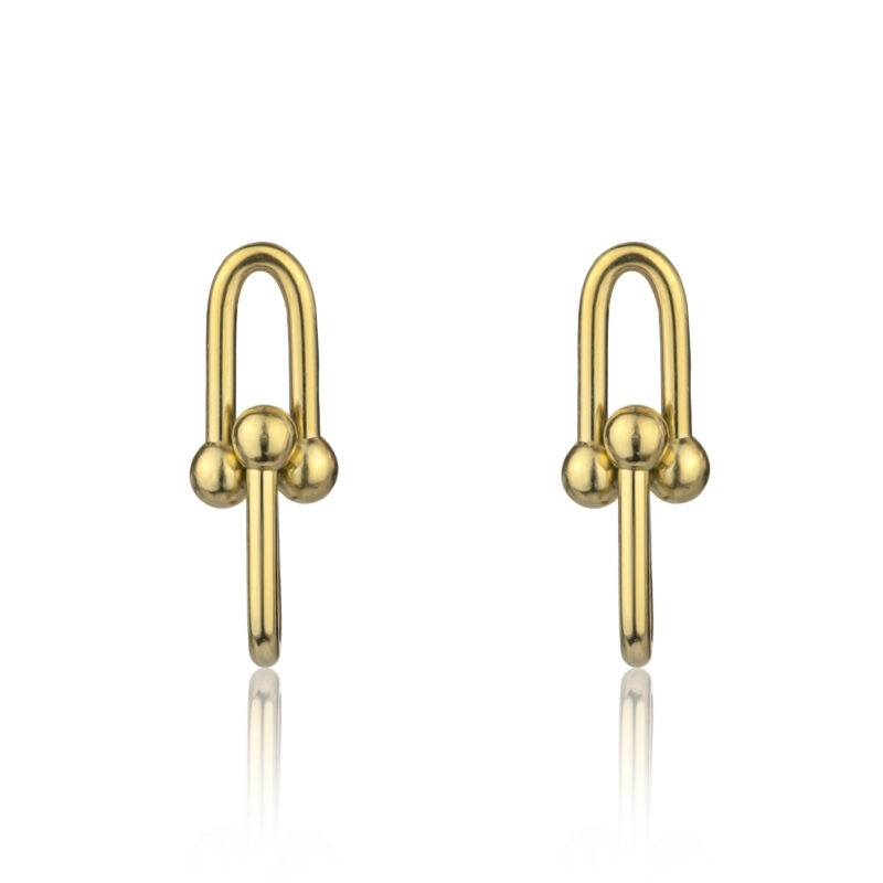 Tuscania Earrings  Gold Stainless steel - Image 11