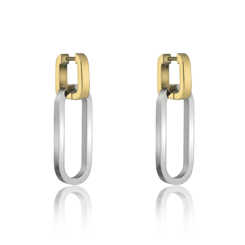Formia  Earrings  Gold&Silver Stainless steel - Image 5
