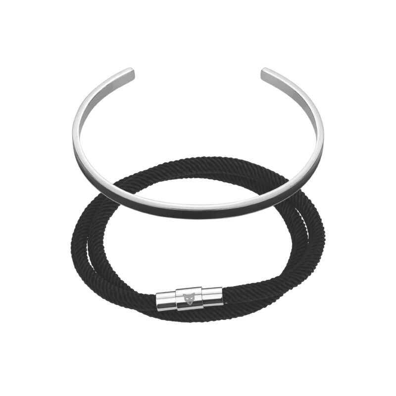 Marc Lauder Gift set Black/Silver Genuine leather/Stainless steel - Image 6