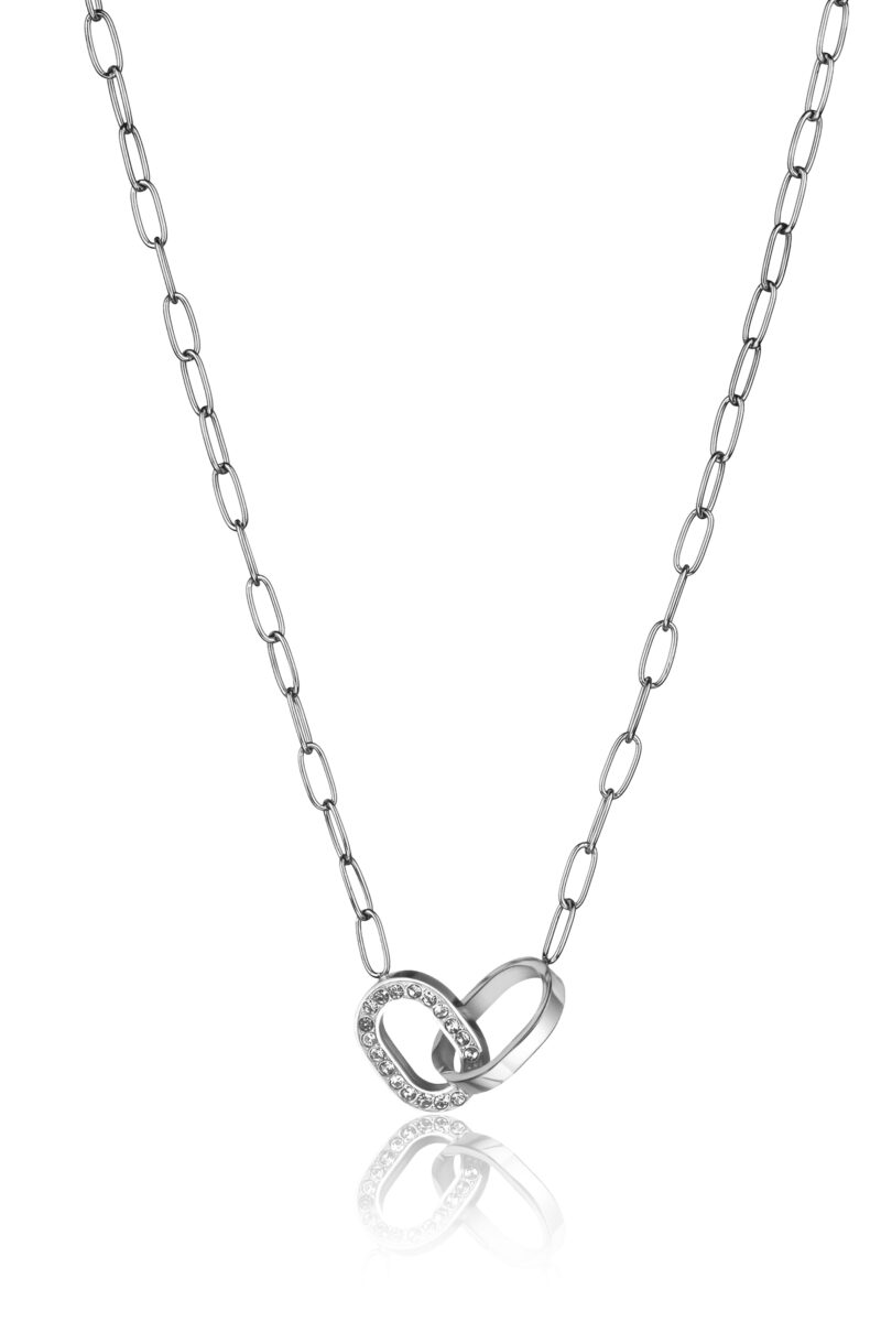 Fara Necklace  Silver Stainless steel