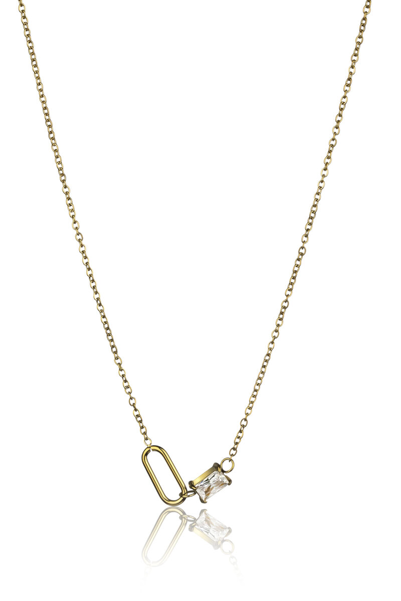 Bomarzo  Necklace  Gold Stainless steel - Image 5