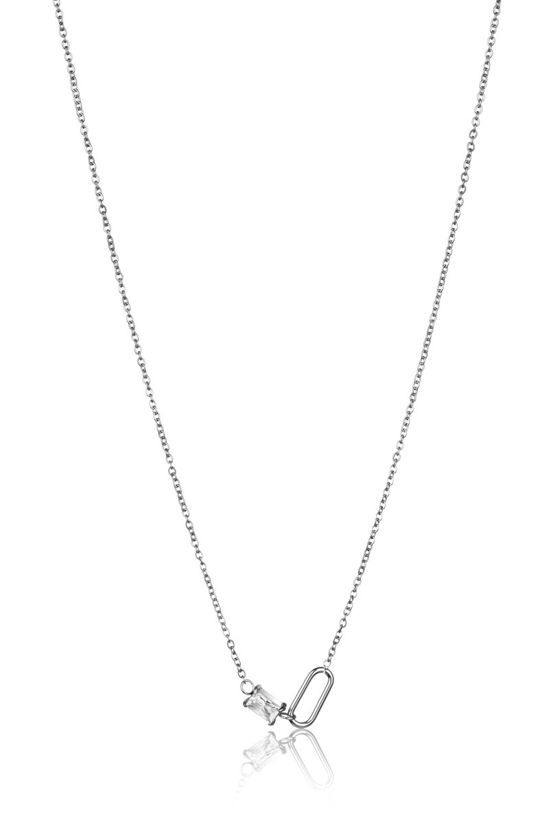 Bomarzo  Necklace  Silver Stainless steel - Image 7