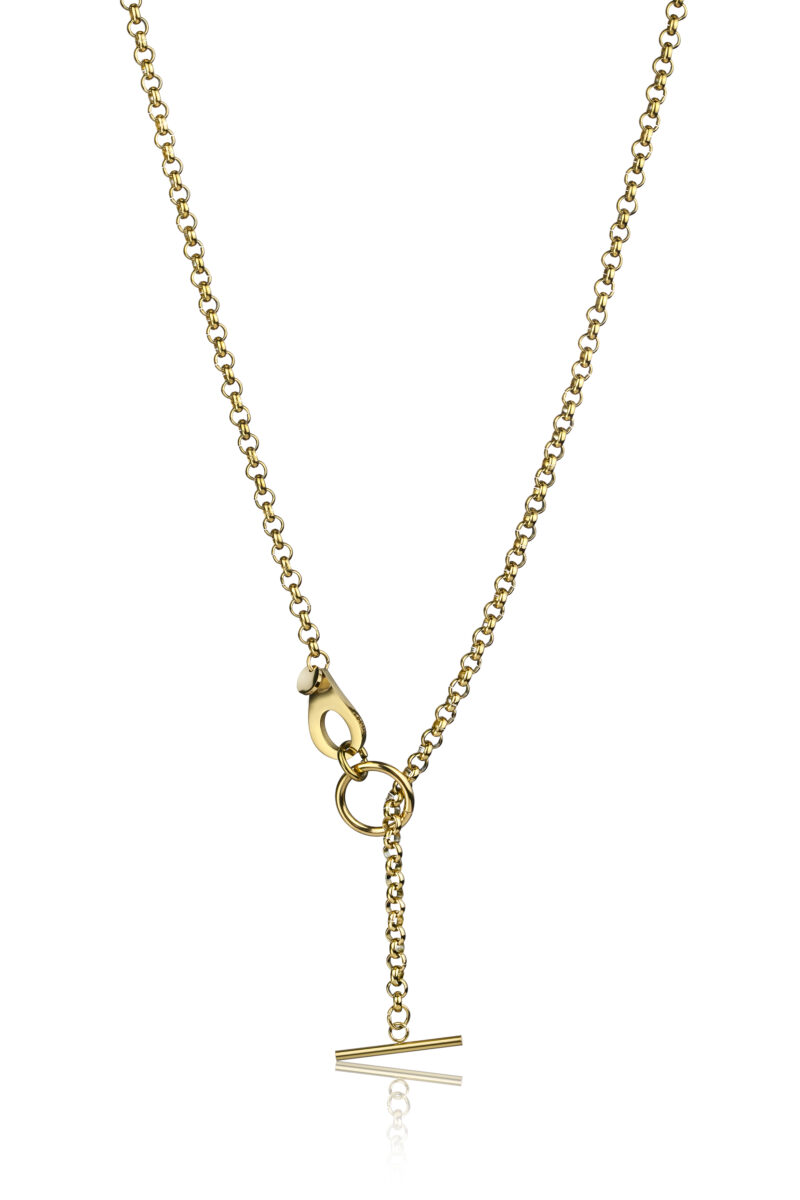 Rieti  Necklace  Gold Stainless steel