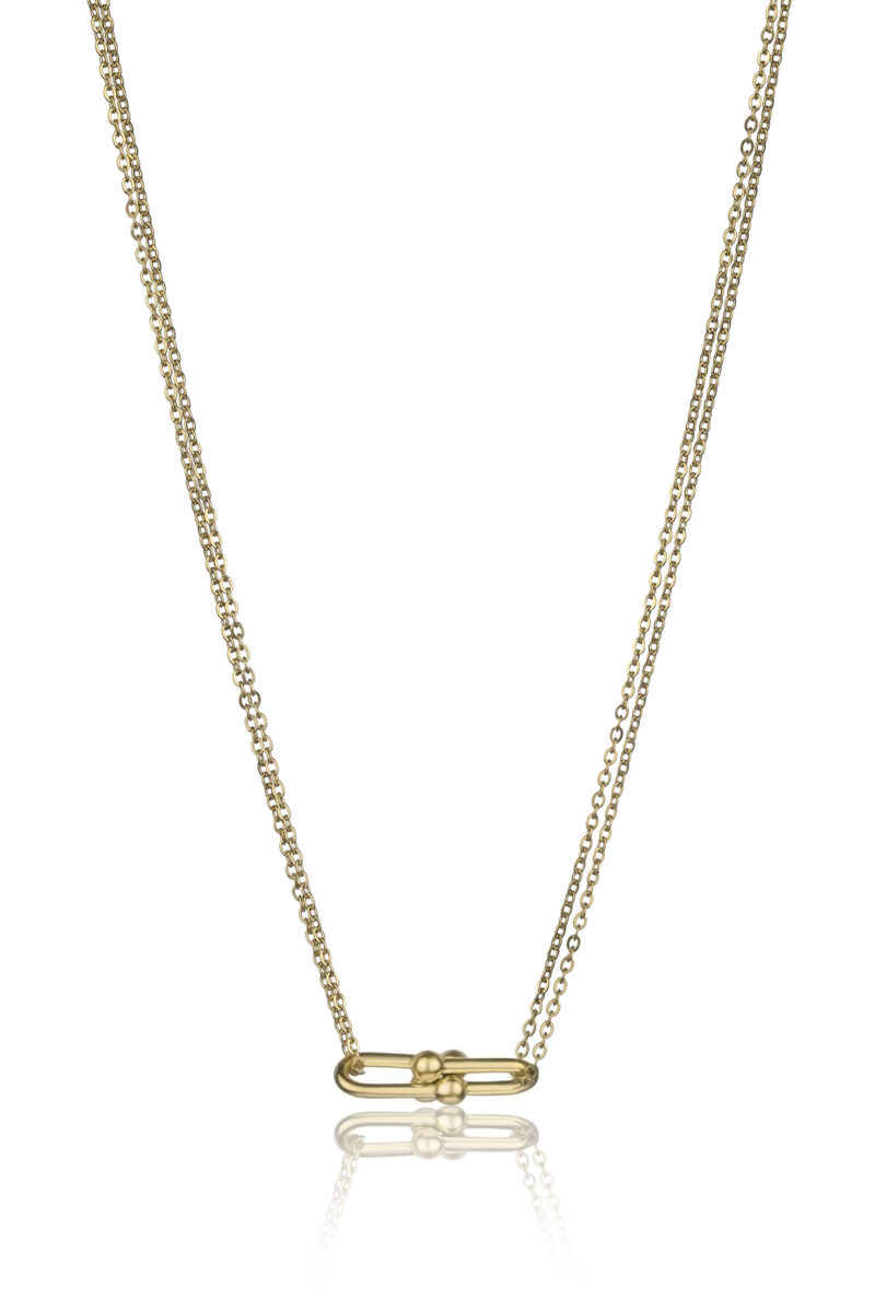 Terni  Necklace  Gold Stainless steel
