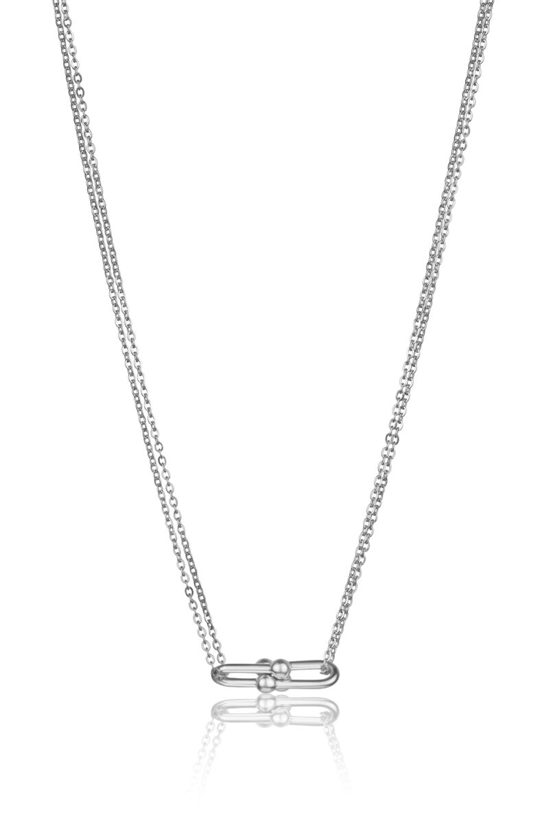 Terni  Necklace  Silver Stainless steel - Image 5