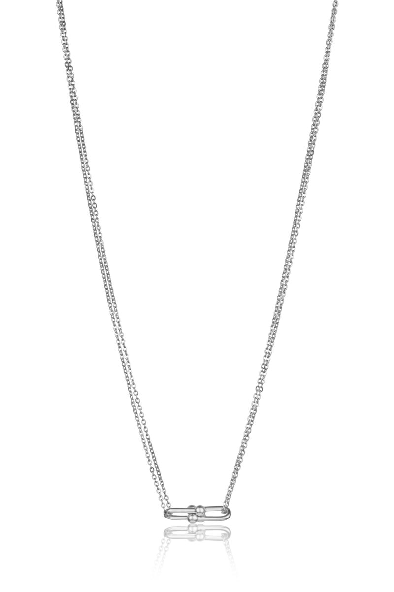 Terni  Necklace  Silver Stainless steel - Image 7