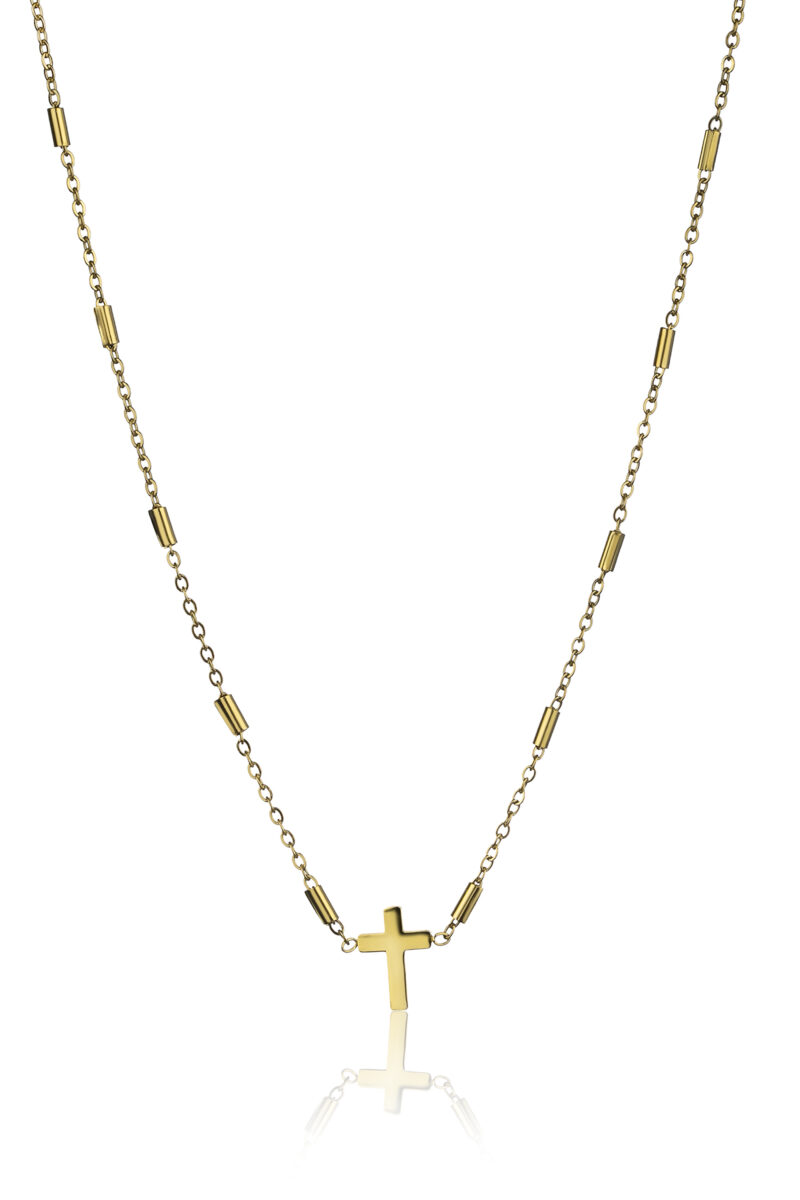 Isernia  Necklace  Gold Stainless steel