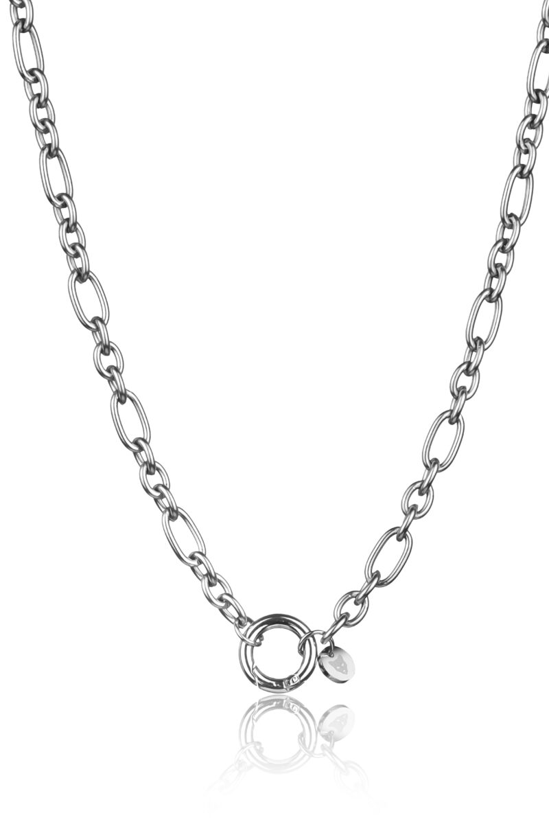 Perugia  Necklace  Silver Stainless steel - Image 5