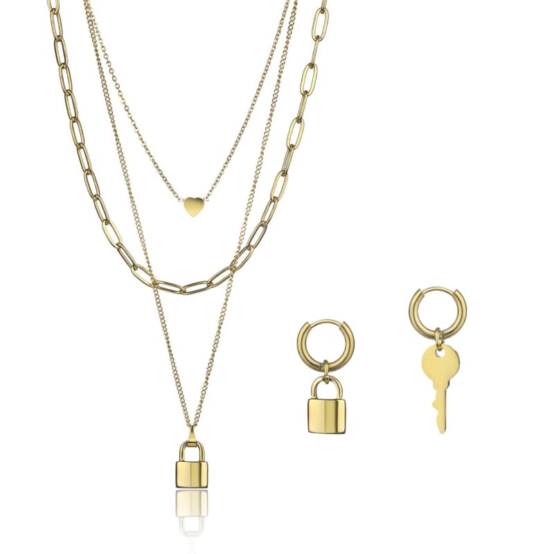 Marc Lauder Casoli Gift set Gold Stainless steel