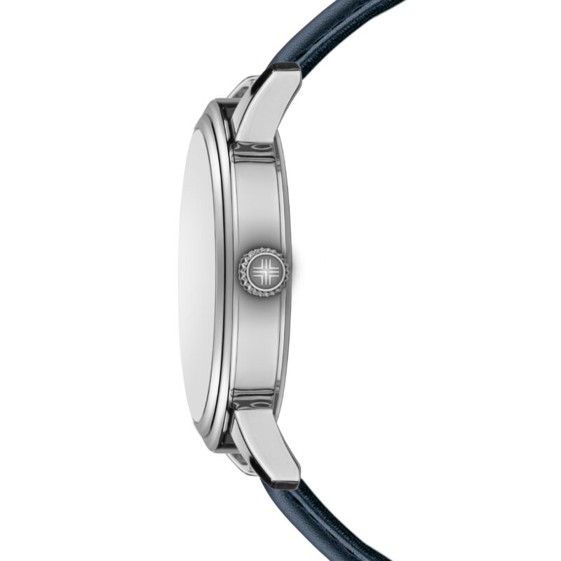 Zurich white dial blue leather - Image 12