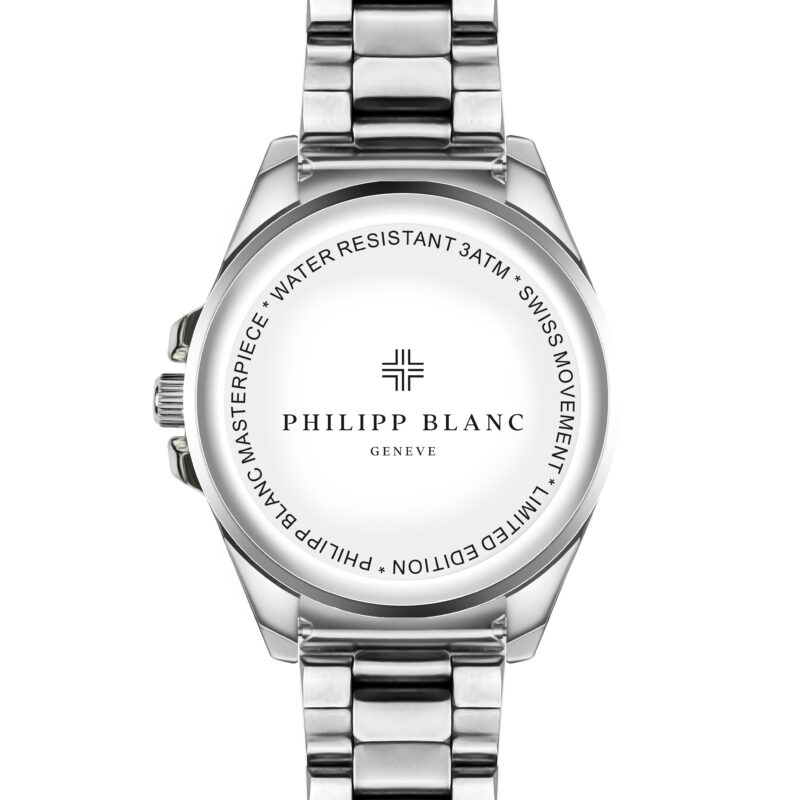 Avenches black dial silver link - Image 5
