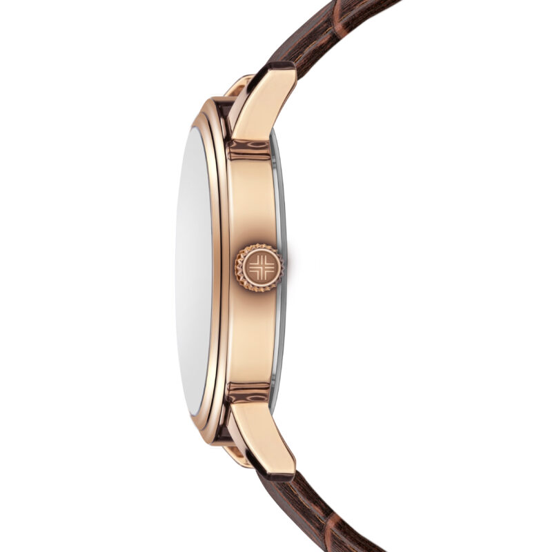 Geneva  brown croco leather - Image 4