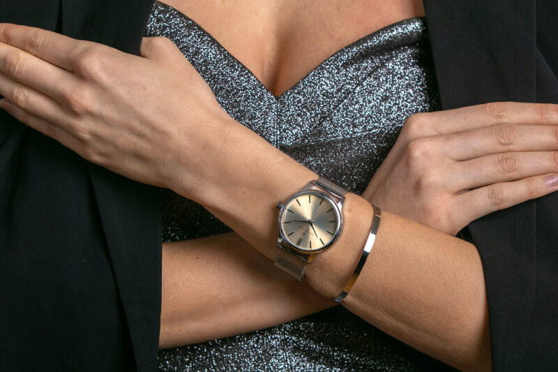 Silver Lugano silver mesh - Image 19
