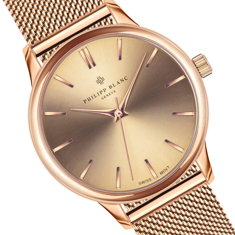 Lugano rose gold mesh - Image 23