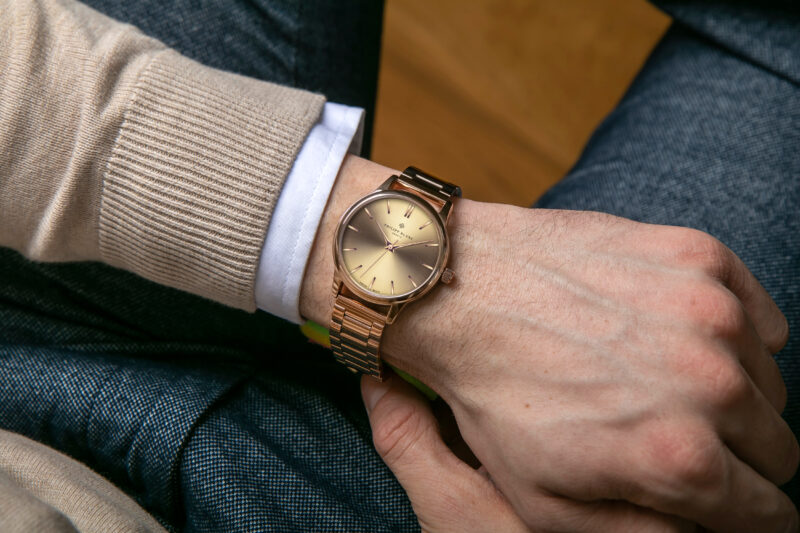 Lugano rose gold link - Image 18