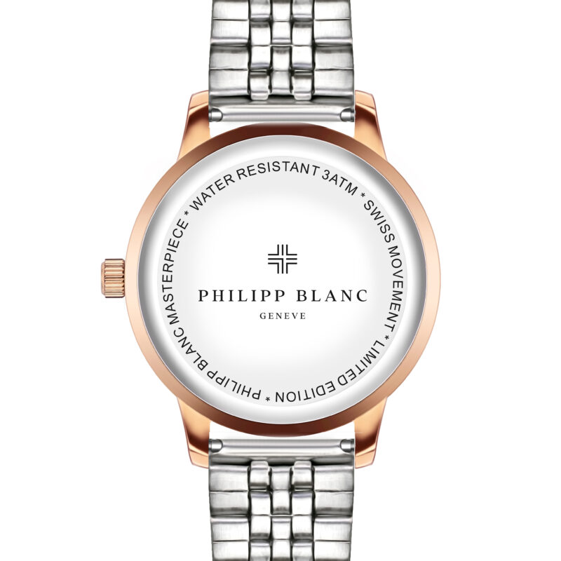 Lugano Rose gold & Silver Link - Image 13