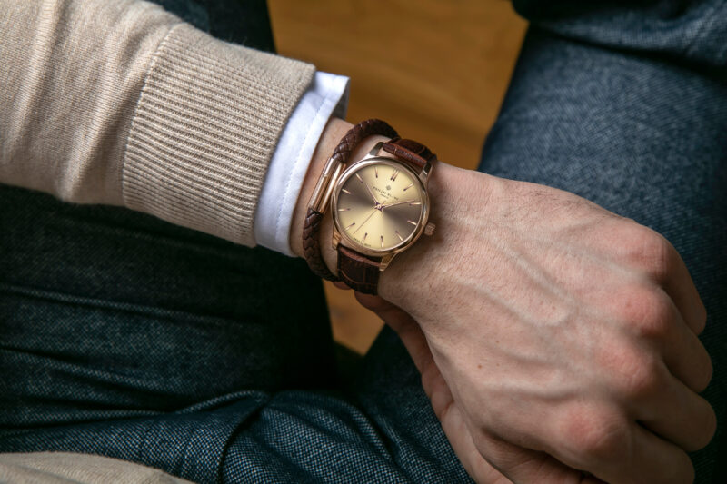 Lugano brown croco leahter - Image 18