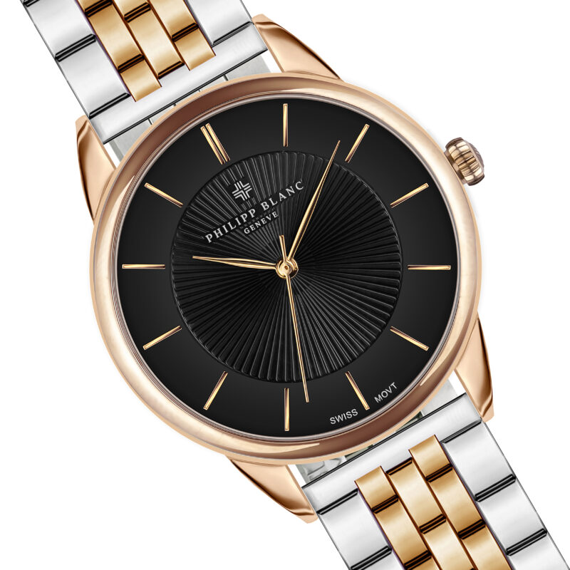 Montreux Rose gold & Silver Link - Image 11