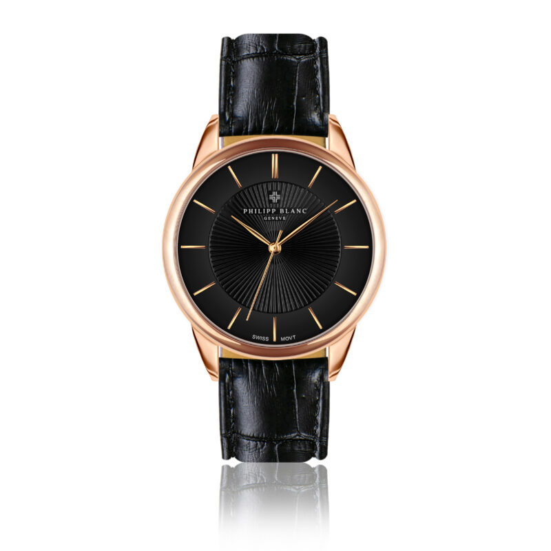 Montreux black croco leather - Image 11