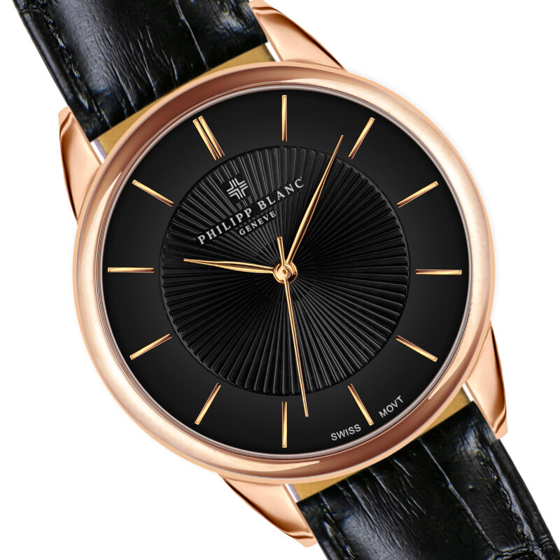 Montreux black croco leather - Image 15