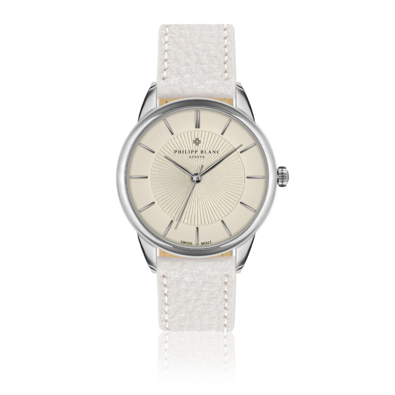 Silver Montreux white leather - Image 10