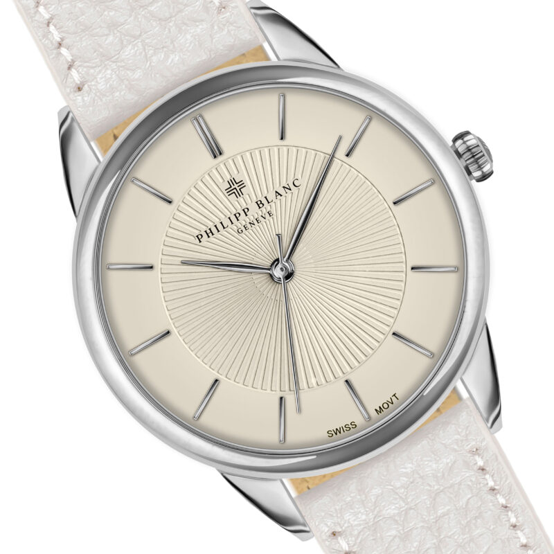 Silver Montreux white leather - Image 26