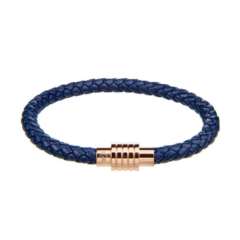 Hugo Dark blue Genuine leather