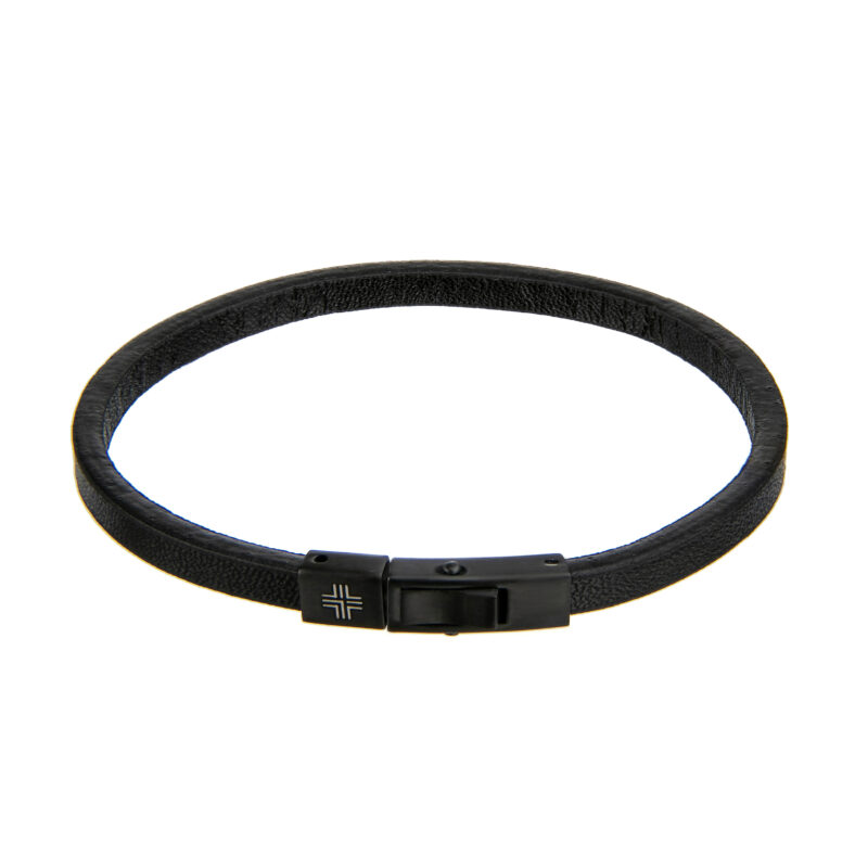 Liam Black Genuine leather - Image 9