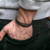 Liam Black Genuine leather - Image 2