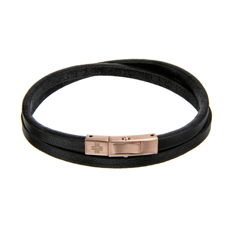 Liam Black Genuine leather - Image 9