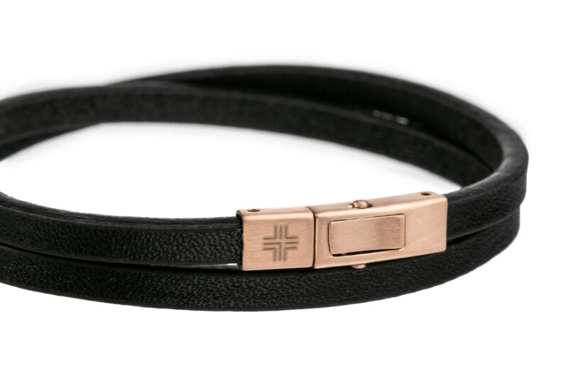Liam Black Genuine leather - Image 7