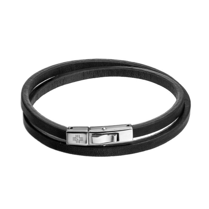 Liam Black Genuine leather - Image 5