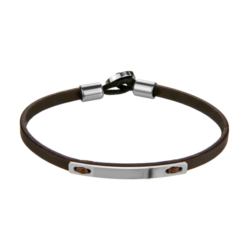 Manuel Dark brown Genuine leather