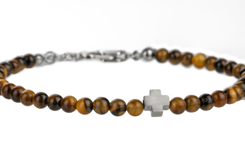 Benjamin Brown Stainless steel/tiger eye - Image 8