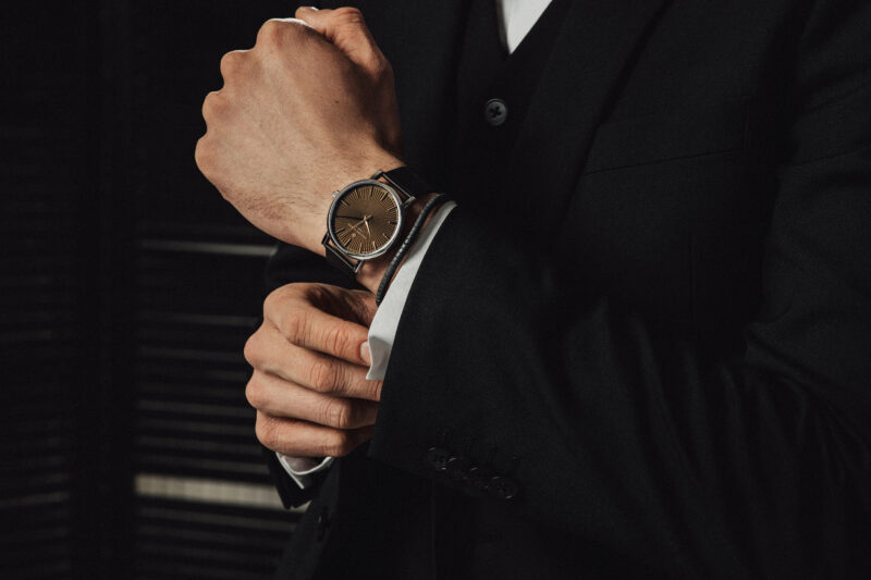 Leandro Black Stainless steel/ black onyx - Image 10