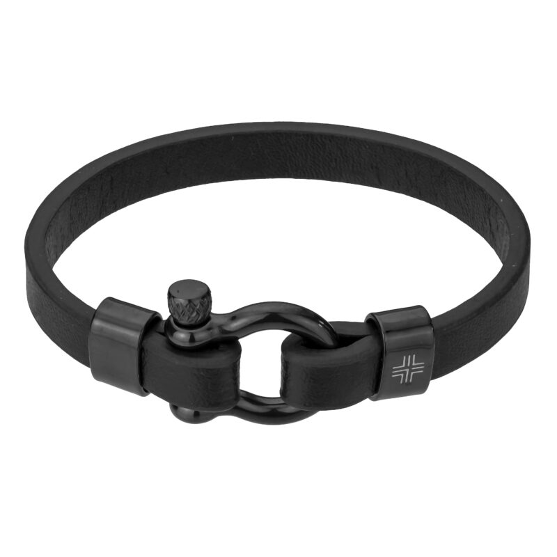Paul Black Genuine Leather/Stainless steel - Image 4
