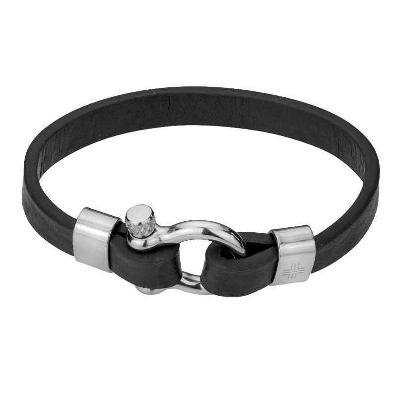 Paul Black/Silver Genuine Leather/Stainless steel - Image 4