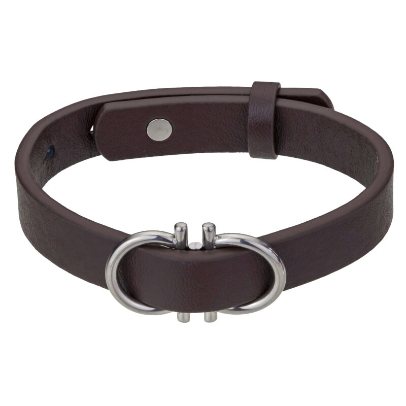Christian  Brown/Silver Genuine Leather/Stainless steel - Image 4