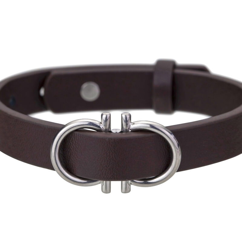 Christian  Brown/Silver Genuine Leather/Stainless steel - Image 5