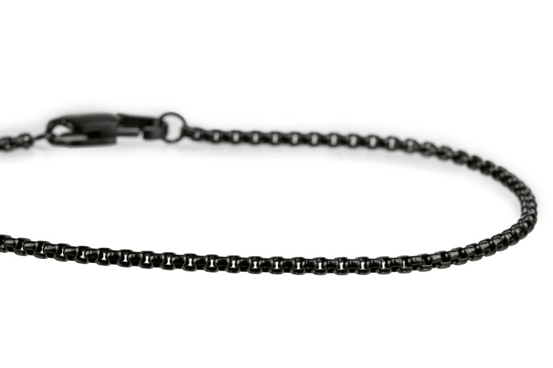 Gift set Black/Silver Genuine leather/Stainless steel - Image 8