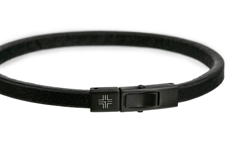 Gift set Black/Silver Genuine leather/Stainless steel - Image 9