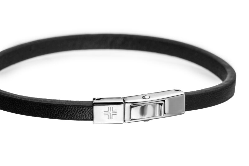 Gift set Black/Silver Genuine leather/Stainless steel - Image 9