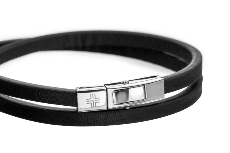 Gift set Black/Silver Genuine leather/Stainless steel - Image 14