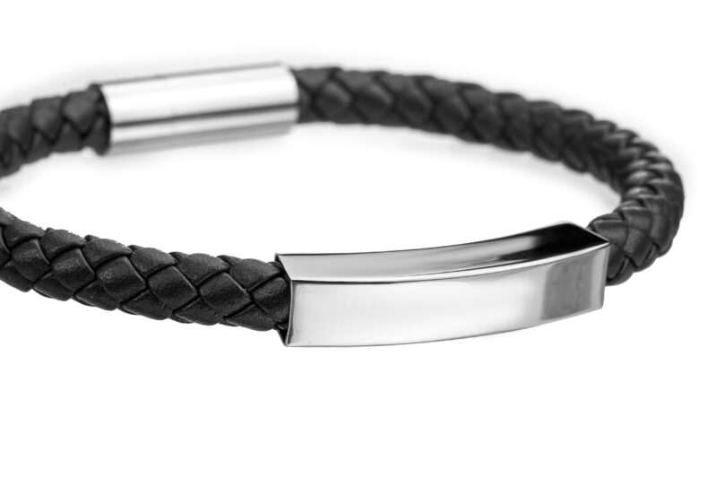 Gift set Black/Silver Genuine leather/Stainless steel - Image 14