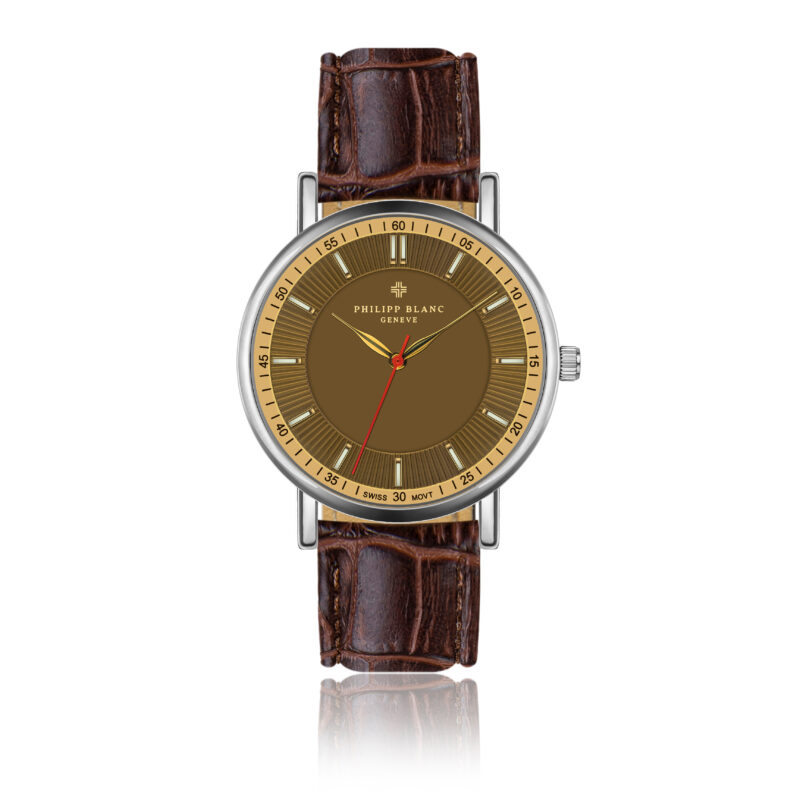 Vevey brown leather