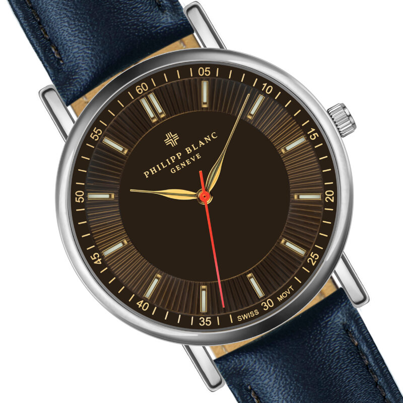 Nyon blue leather - Image 5