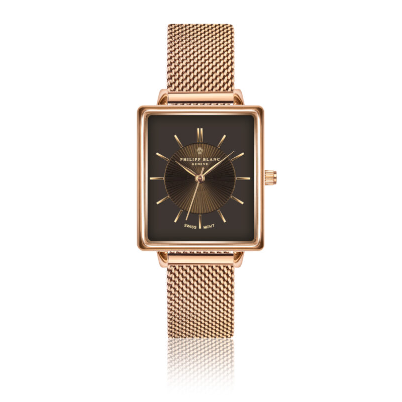 Sion rose gold mesh